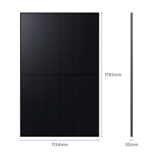 Indevolt Bifaziale Monokristalline Solarmodule (440W, 2er-Pack)